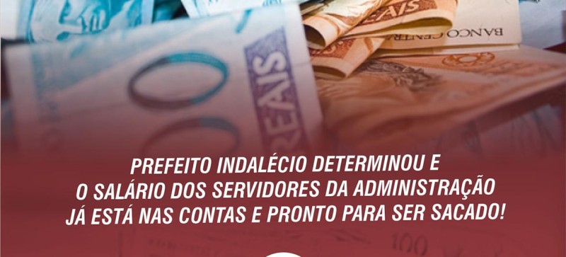 Prefeitura de Governador Nunes Freire efetuou o pagamento de todos os contratados da Administração