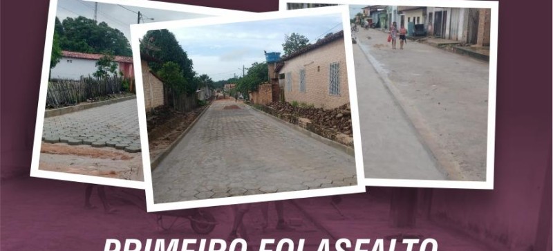 Pavimentação melhora qualidade das ruas de Amapá do Maranhão