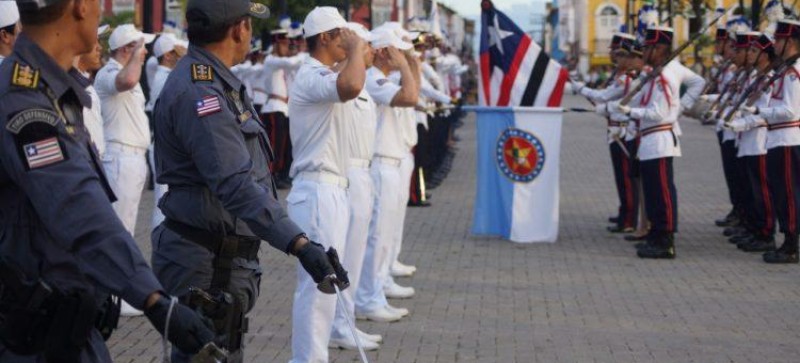 PMMA comemora seus 183 anos durante solenidade militar no centro de São Luís