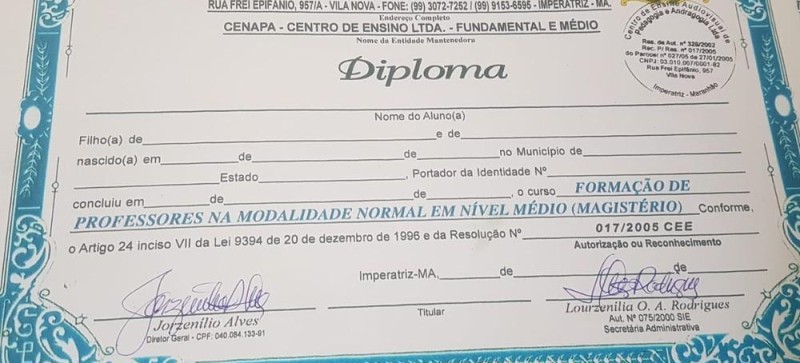 Polícia faz operação em institutos acusados de vender diplomas falsos no Maranhão