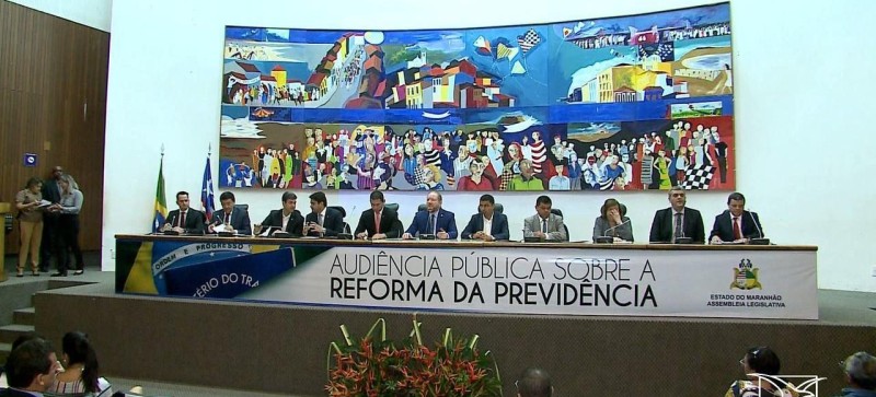 Projeto de reforma da previdência é discutido em audiência na ALEMA
