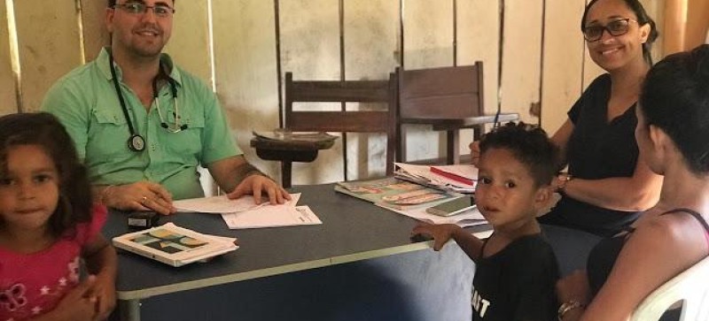 Serviços de saúde alcançam moradores das áreas ribeirinhas de Junco do Maranhão