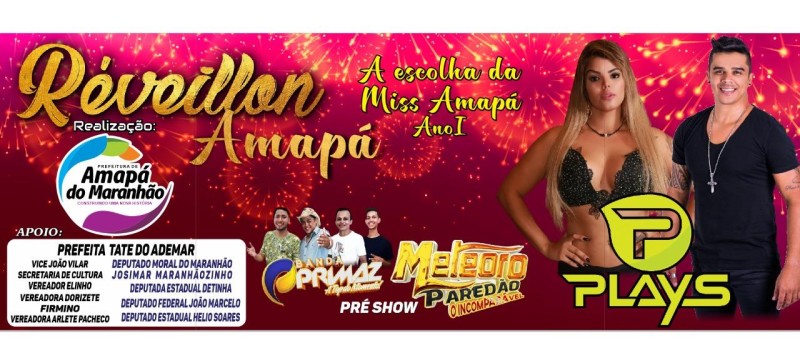 Prefeitura de Amapá confirma Show da Virada