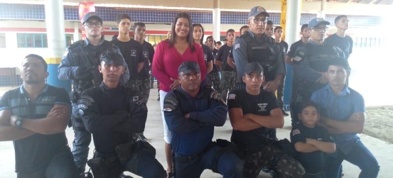 Tate do Ademar participa de solenidade de formatura da 1ª Turma GPM de Amapá do Maranhão