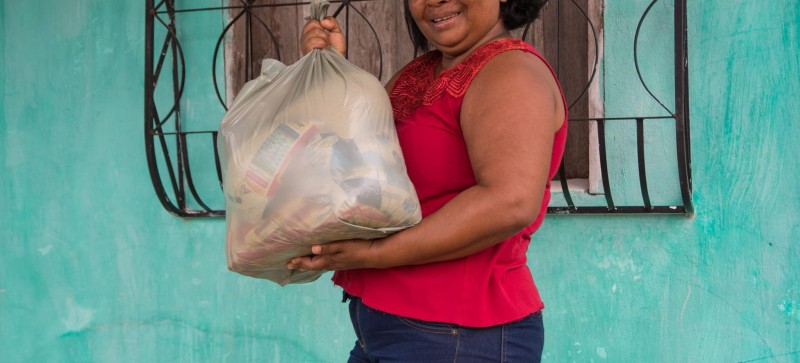 Mais de 600 cestas básicas foram distribuídas no Bairro Boa Vista