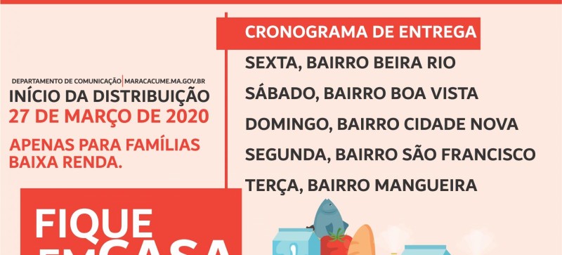 Prefeitura de Maracaçumé vai cancelar Dia das Mães e São João para investir em cestas básicas para as famílias baixa renda