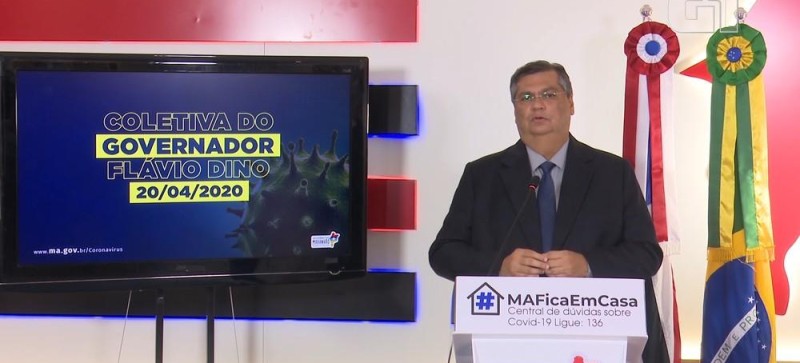 Flávio Dino edita decretos, autoriza funcionamento de armarinhos e mantém suspensão das aulas no Maranhão