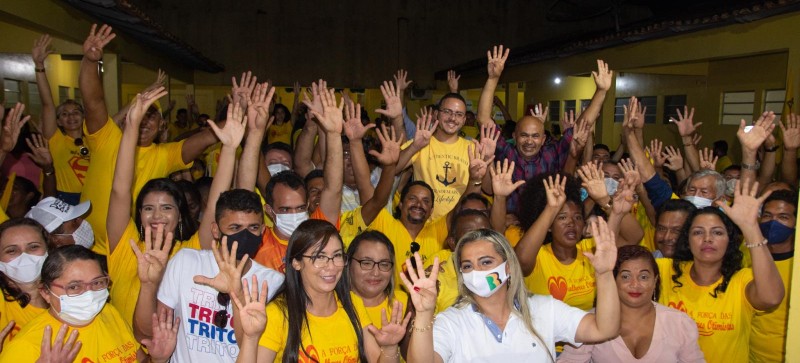 Convenção do PSDB e partidos aliados homologa candidatura de Antonio Batista e Adielzinho