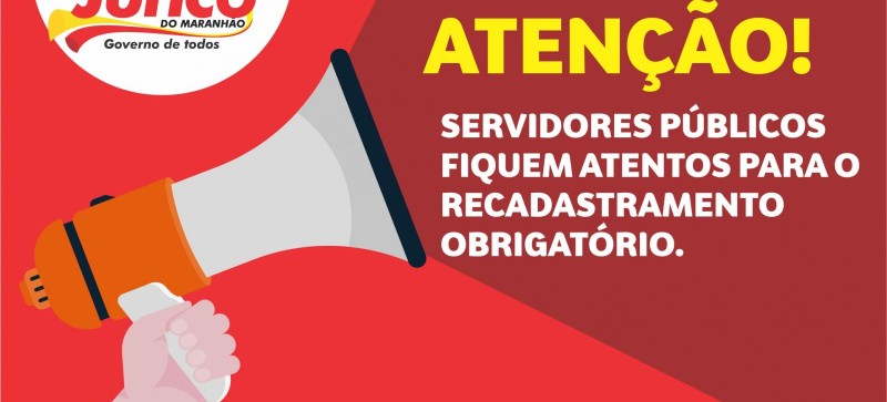 Começa dia 11 o recadastramento dos servidores públicos de Junco do Maranhão