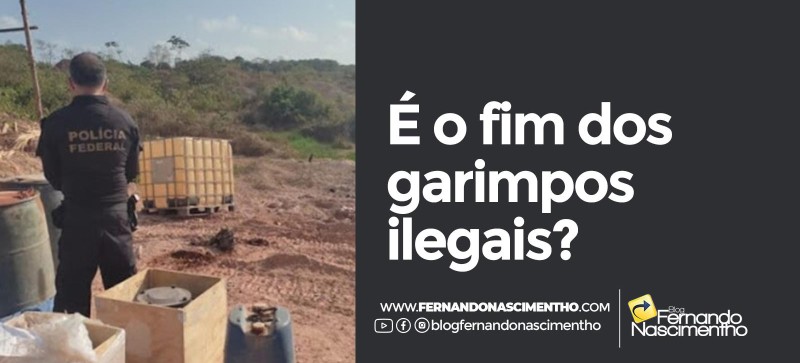 Operação Grimpas- Duplas Usurpação combate garimpos clandestinos no interior do Maranhão