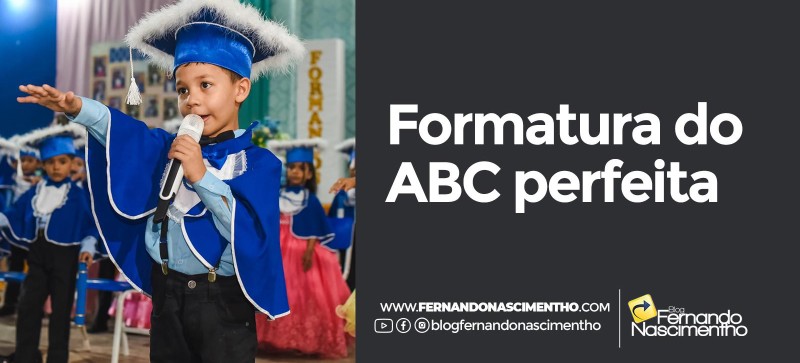 Creche Raimundo Vitório Sardinha realiza linda formatura do ABC