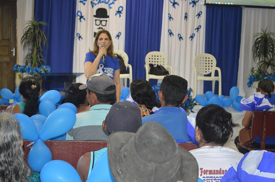 Campanha Novembro Azul encerra projeto Saúde e Qualidade de Vida na Escola
