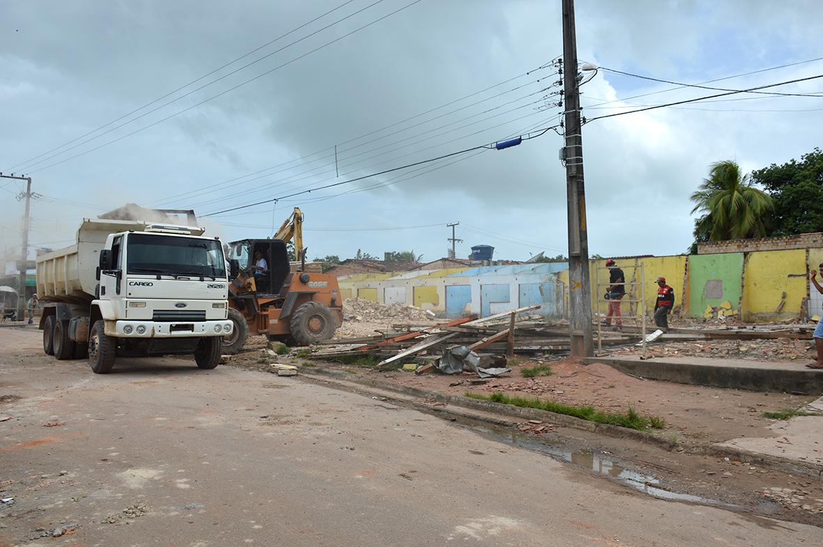 Reconstrução do Mercado Público de Maracaçumé incomoda opositores