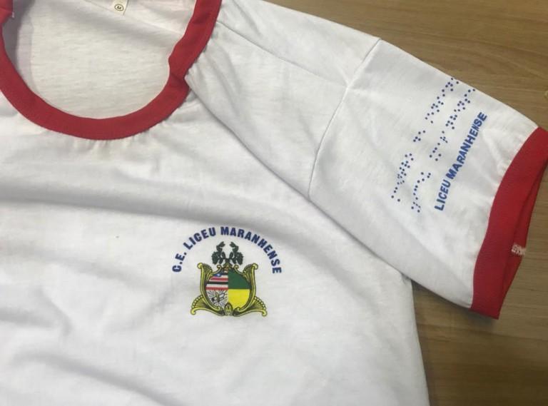 Governo do Maranhão distribui uniformes com inscrição em Braille para estudantes