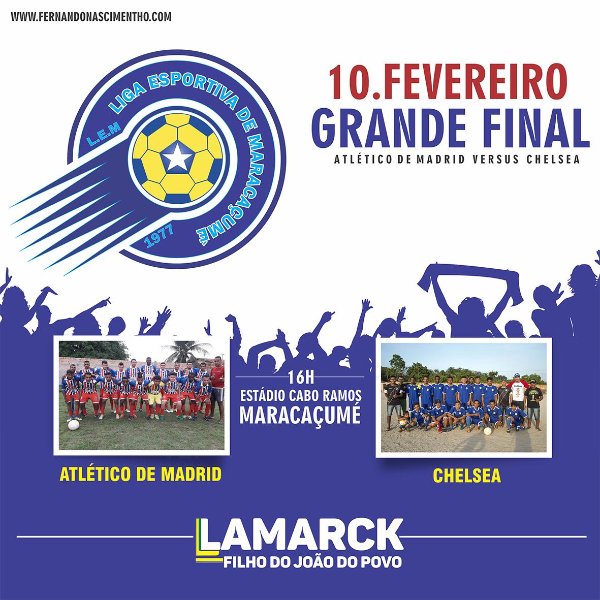 Lamarck Informa: Final da Taça Cidade acontece nesse sábado, 10