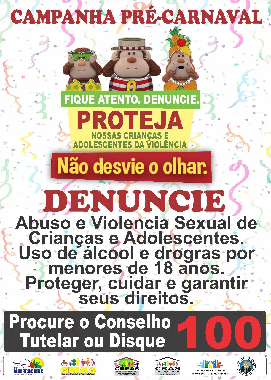 Prefeitura de Maracaçumé vai realizar mais uma Campanha de Proteção de Crianças e Adolescentes