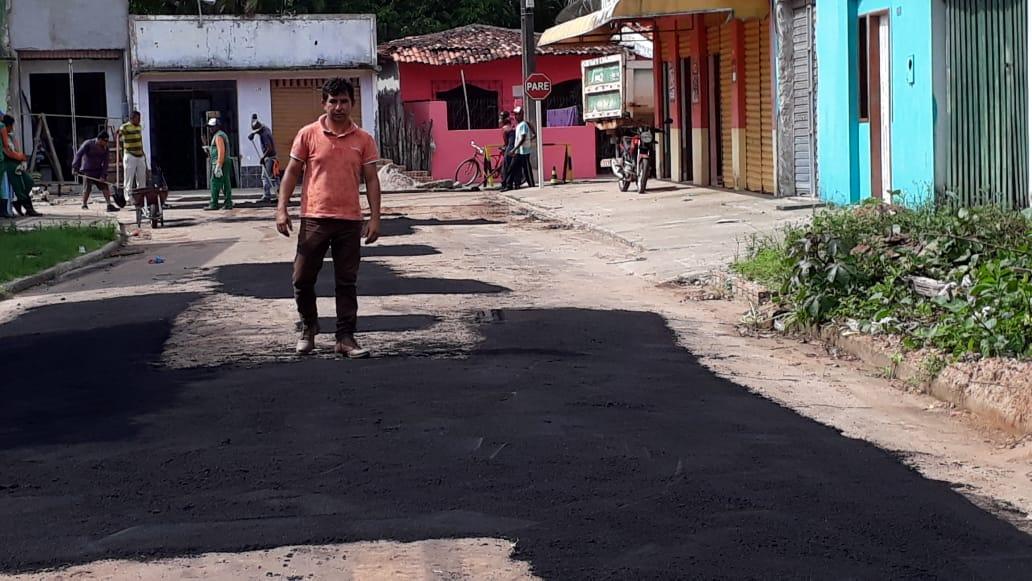 Prefeitura de Maracaçumé realiza operação tapa-buracos