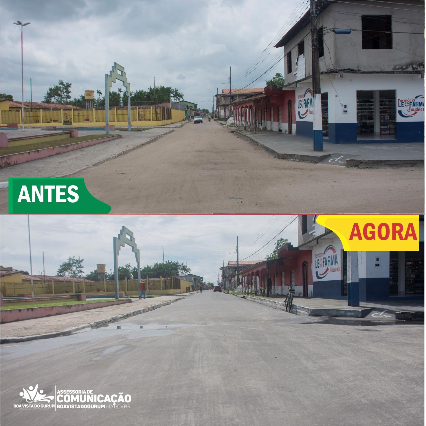 Prefeitura de Boa Vista do Gurupi melhora infraestrutura de ruas e avenidas