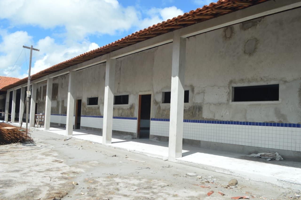 Escola do Estado segue em construção em Maracaçumé
