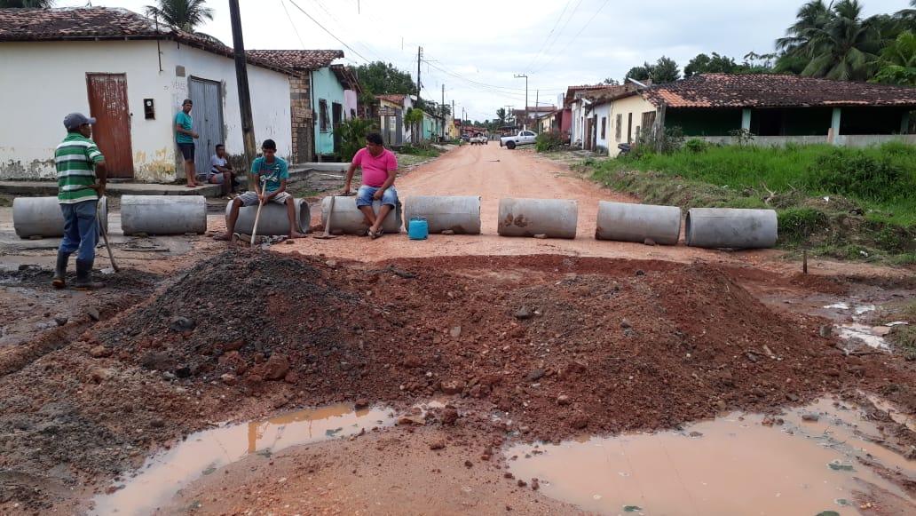 Melhoria na infraestrutura de mais uma rua de Maracaçumé