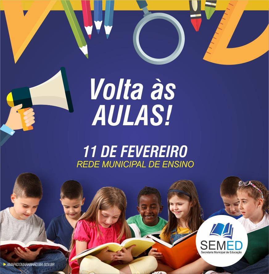 Amapá do Maranhão: aulas serão reiniciadas segunda-feira, 11
