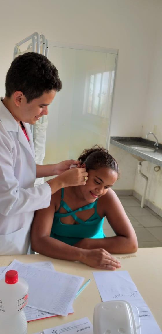 Auriculoterapia é uma das especialidades ofertadas pelo Sistema de Saúde de Junco do Maranhão