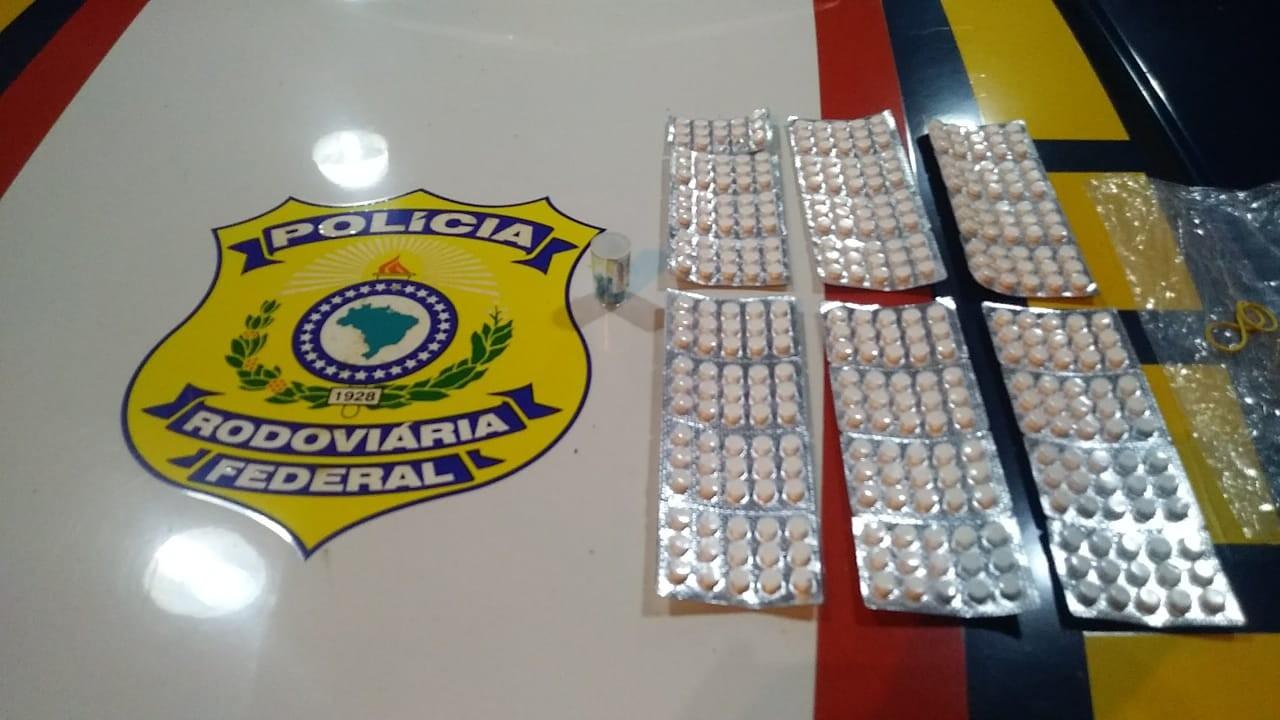 Caminhoneiro é preso com mais de 350 comprimidos de ‘rebite’ na BR-316 no MA