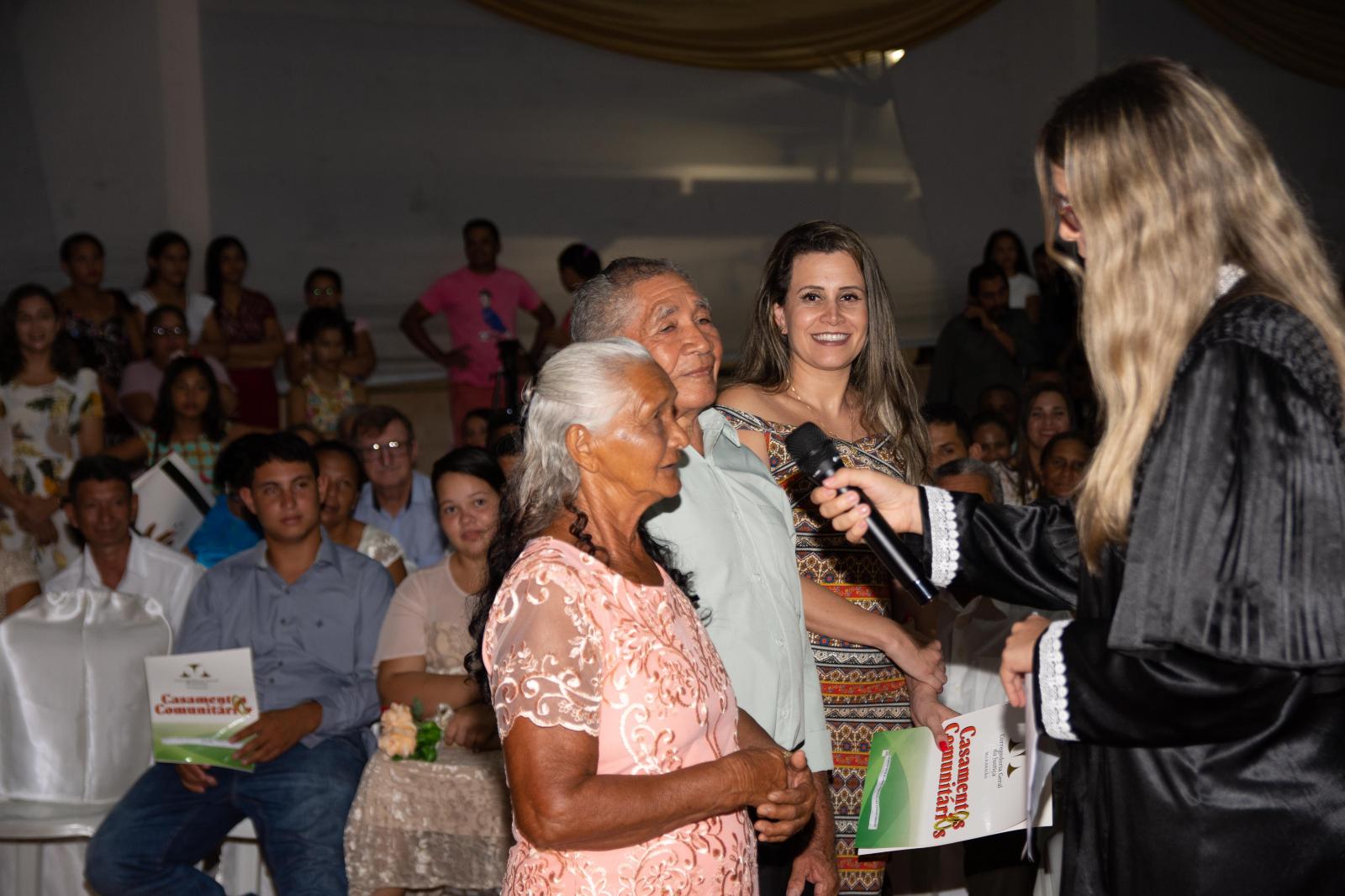79 casais oficializaram sua união no Casamento Comunitário em Governador Nunes Freire