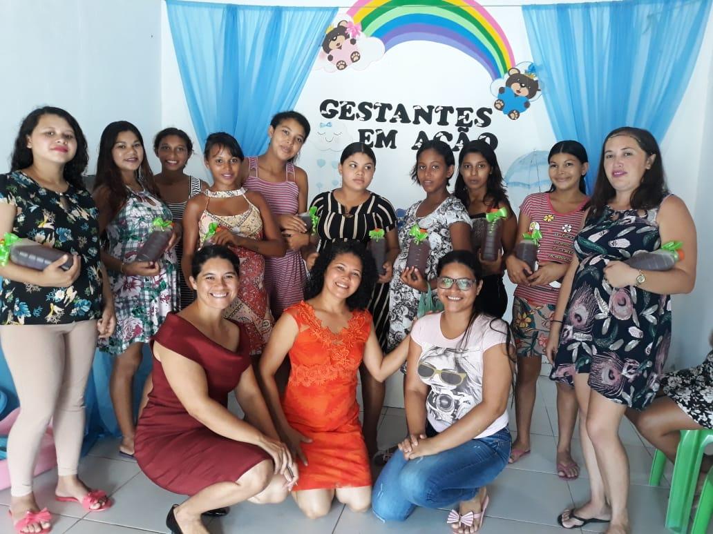 CRAS de Amapá do Maranhão realizou mais um encontro do Gestantes em Ação