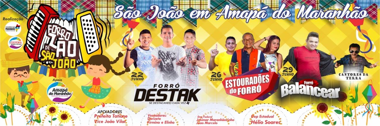 Prefeitura de Amapá divulgou atrações oficiais do ‘São João 2019’