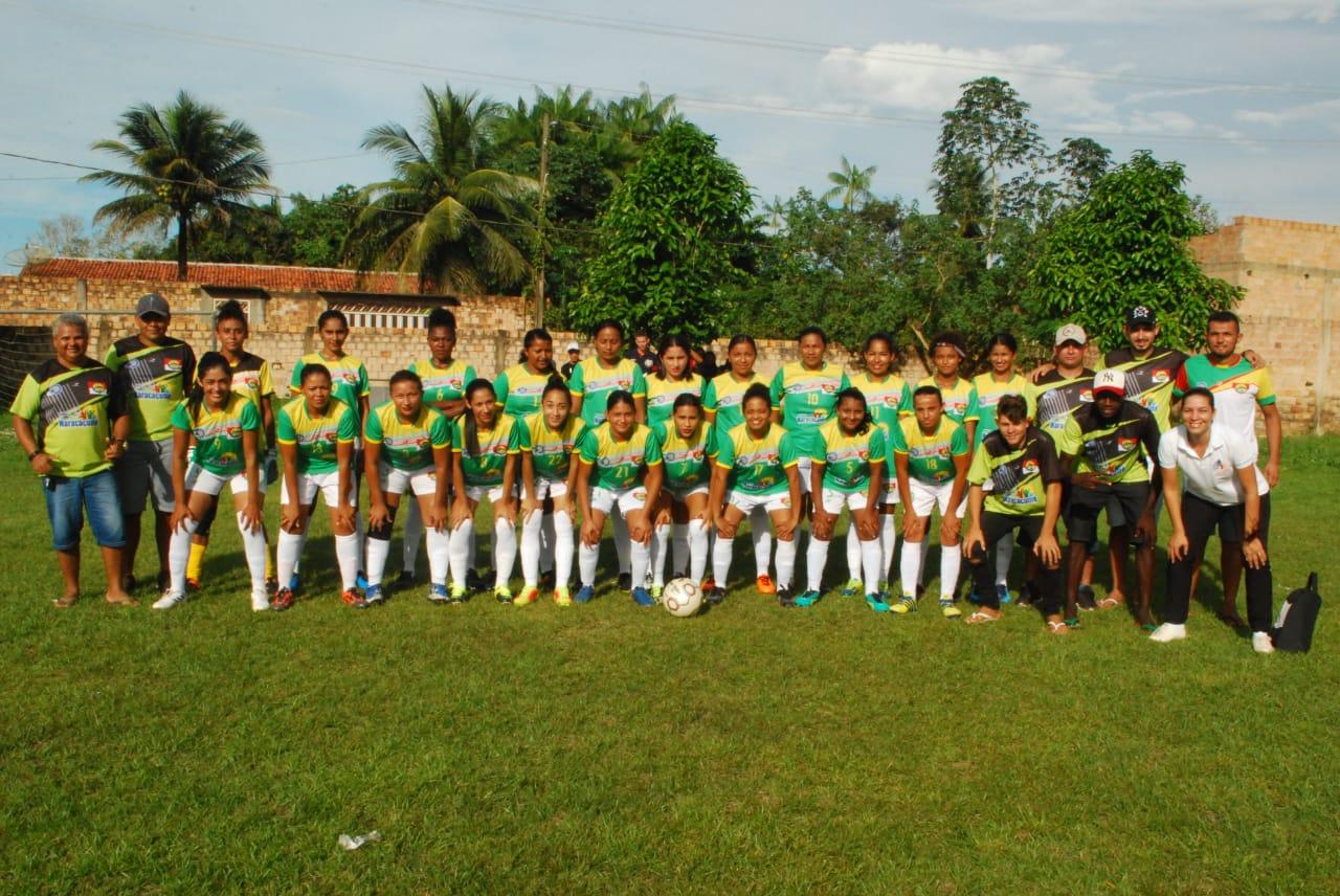 Seleção Feminina de Futebol de Maracaçumé empata e segue na competição