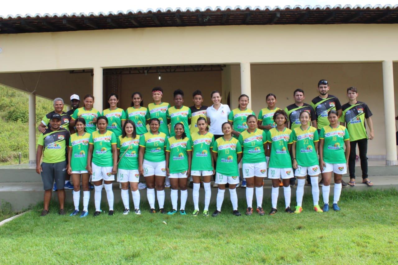 Seleção Maracaçumeense Feminina de Futebol enfrentará partida difícil neste fim de semana