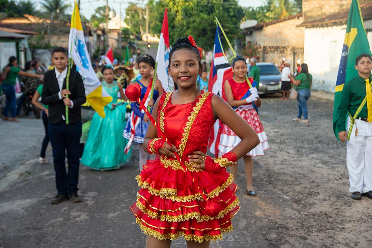 Desfile Cívico abriu a comemoração à Independência do Brasil em Maracaçumé