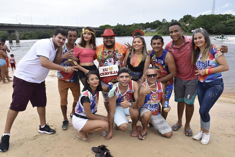 Ex-prefeita aproveitou o carnaval organizado pela Prefeitura de Boa Vista do Gurupi
