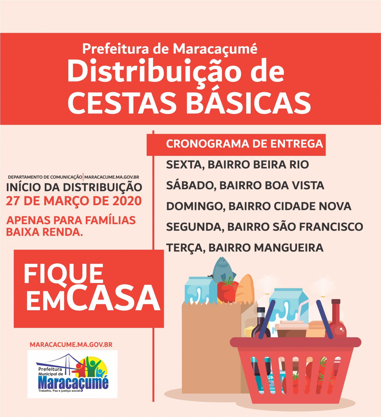 Prefeitura de Maracaçumé vai cancelar Dia das Mães e São João para investir em cestas básicas para as famílias baixa renda
