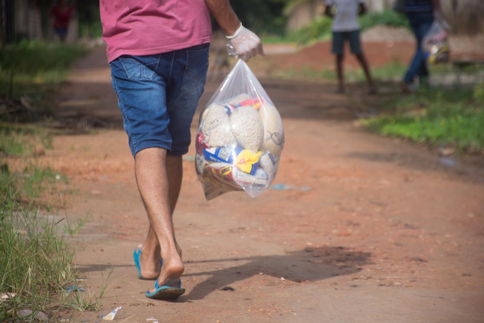 Distribuição de cestas se tornou o maior ato solidário já realizado em Maracaçumé