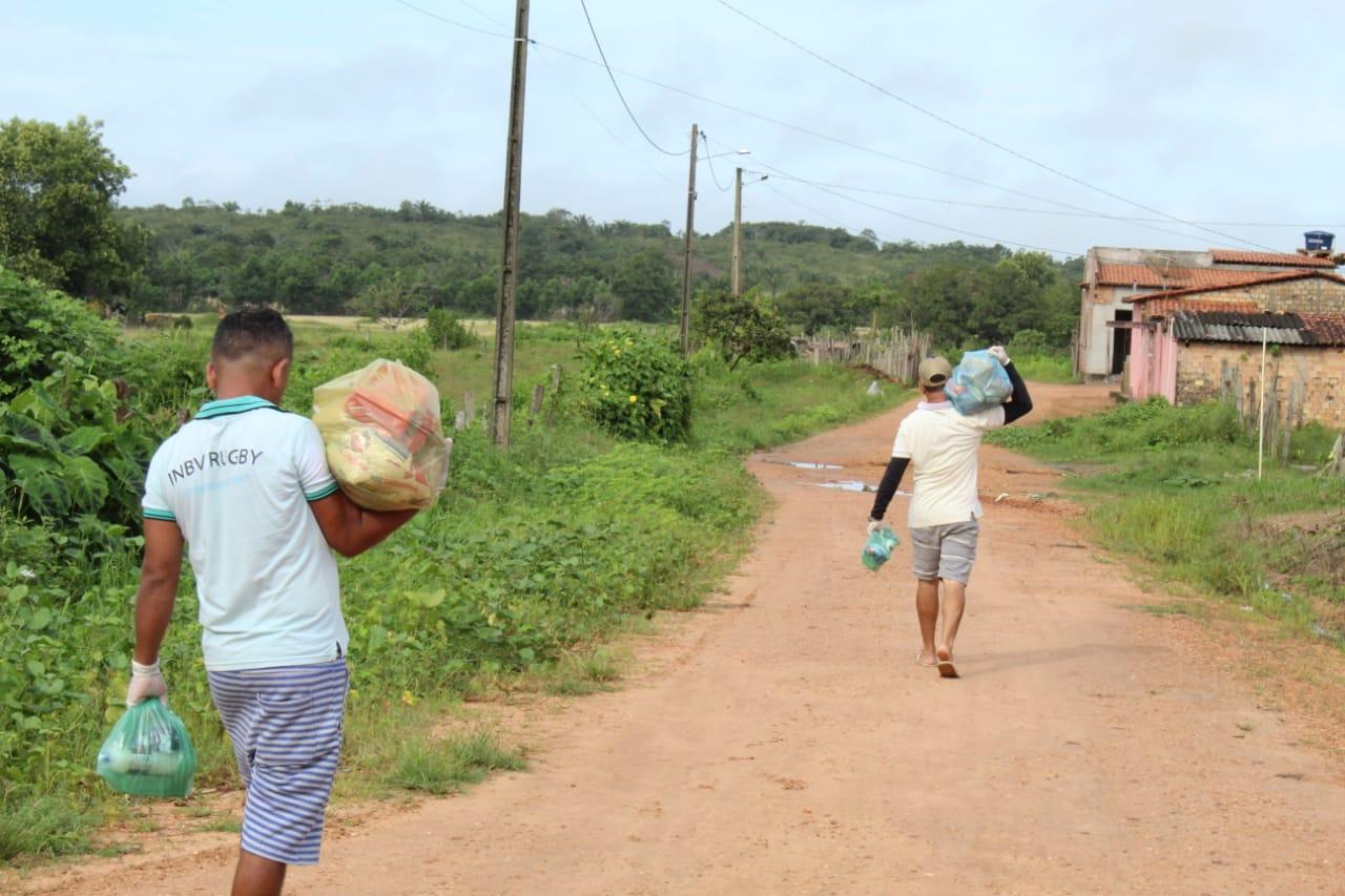 Mais cestas básicas são distribuídas e mais famílias recebem a atenção devida por parte da Prefeitura de Maracaçumé