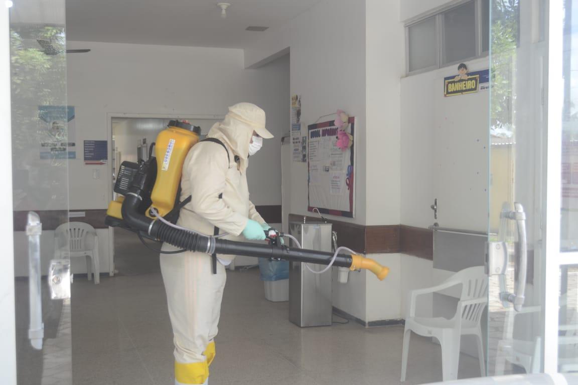 Higienização de ambientes é apenas mais uma das ações de combate ao novo coronavírus em Boa Vista do Gurupi