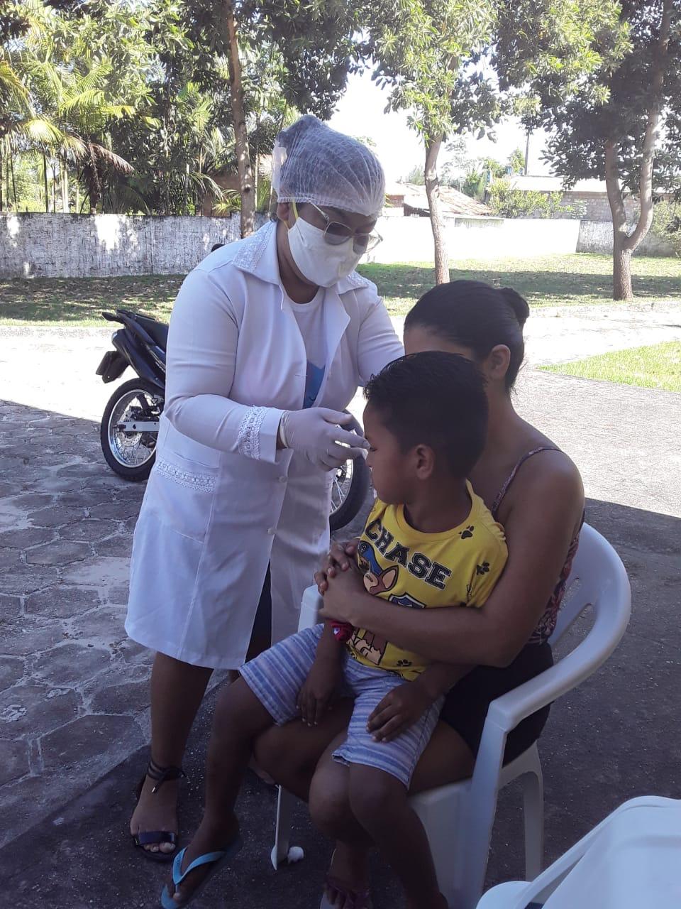 Equipes de vacina mobilizadas para atender os boa-vistenses