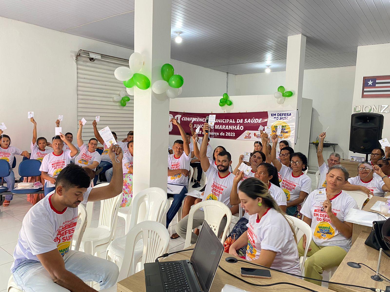 8ª Conferência Municipal de Saúde de Junco do Maranhão reforça diálogo pelo SUS