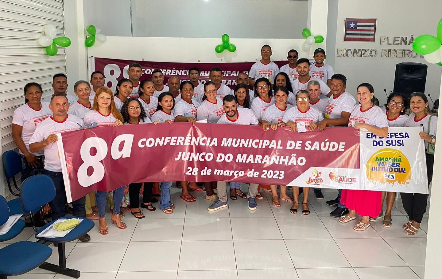 8ª Conferência Municipal de Saúde de Junco do Maranhão reforça diálogo pelo SUS