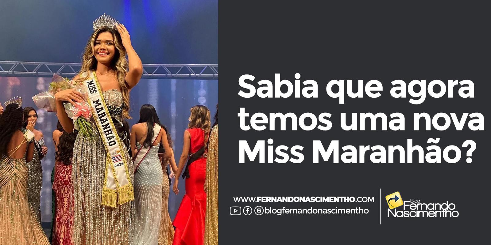 Cirurgiã-dentista de 25 anos é eleita Miss Maranhão