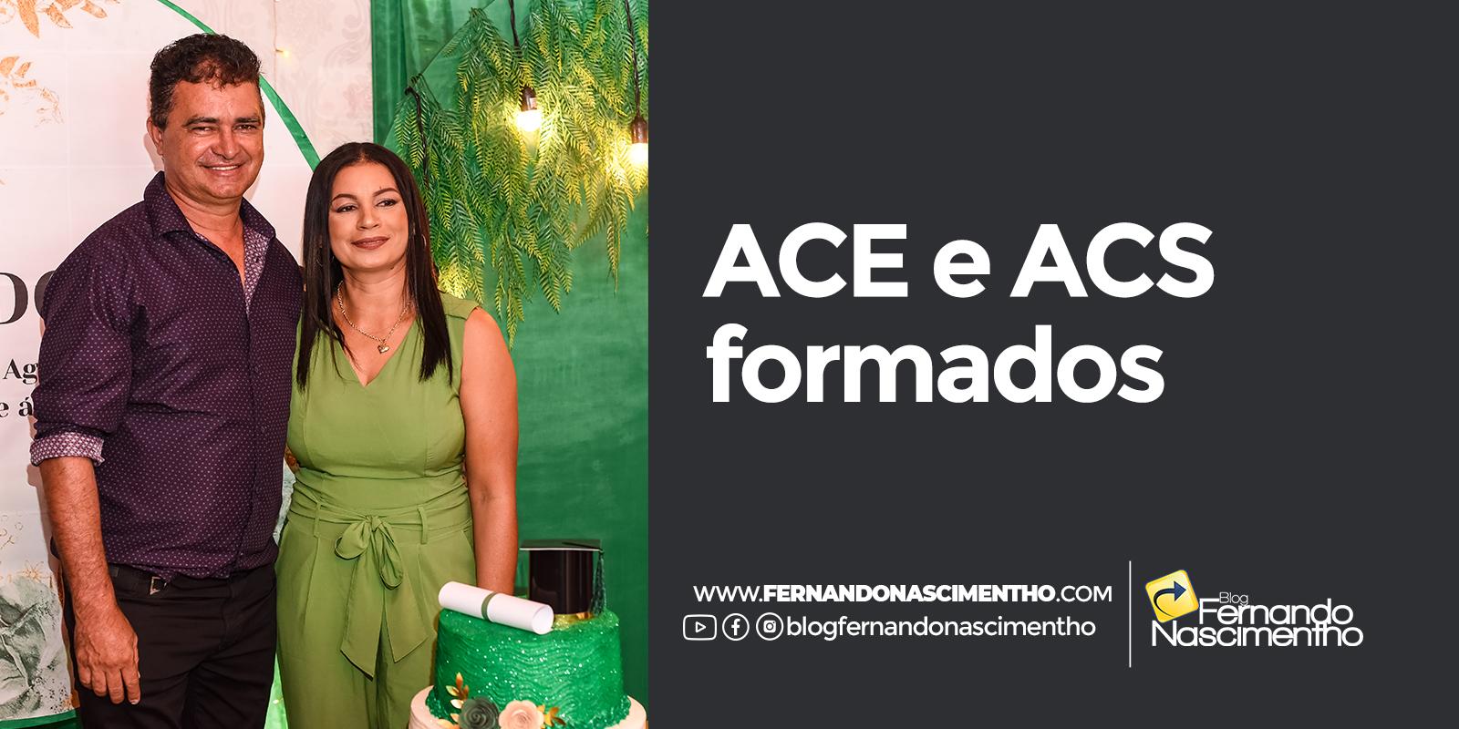 Formatura de ACE e ACS mostra crescimento profissional em Junco do Maranhão