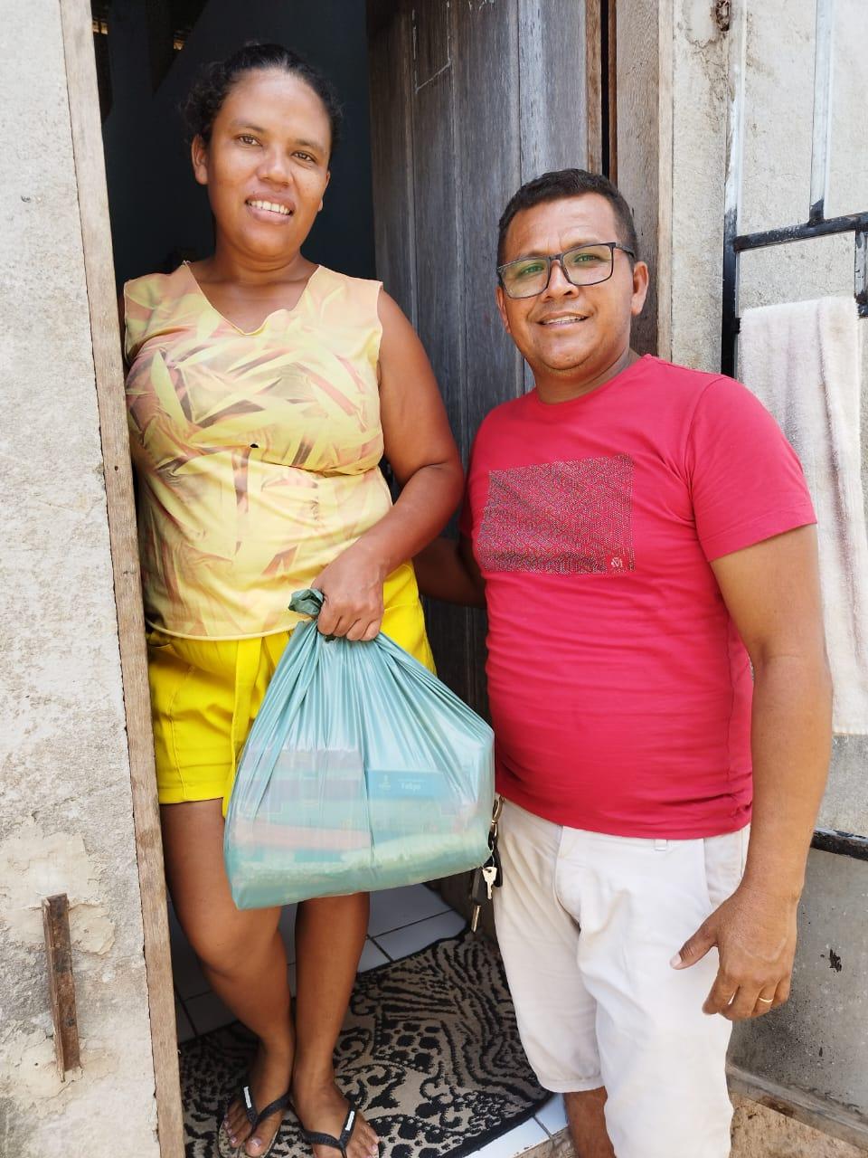 Wesley Welson realiza Natal Solidário e leva alimentos a famílias maracaçumeense