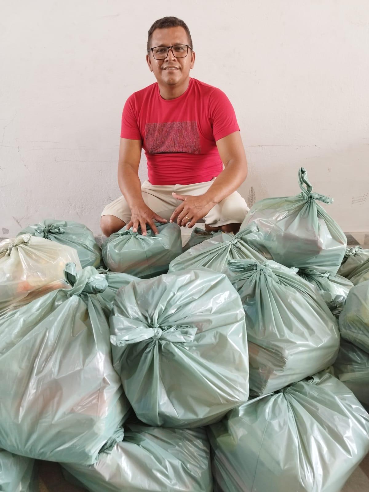 Wesley Welson realiza Natal Solidário e leva alimentos a famílias maracaçumeense