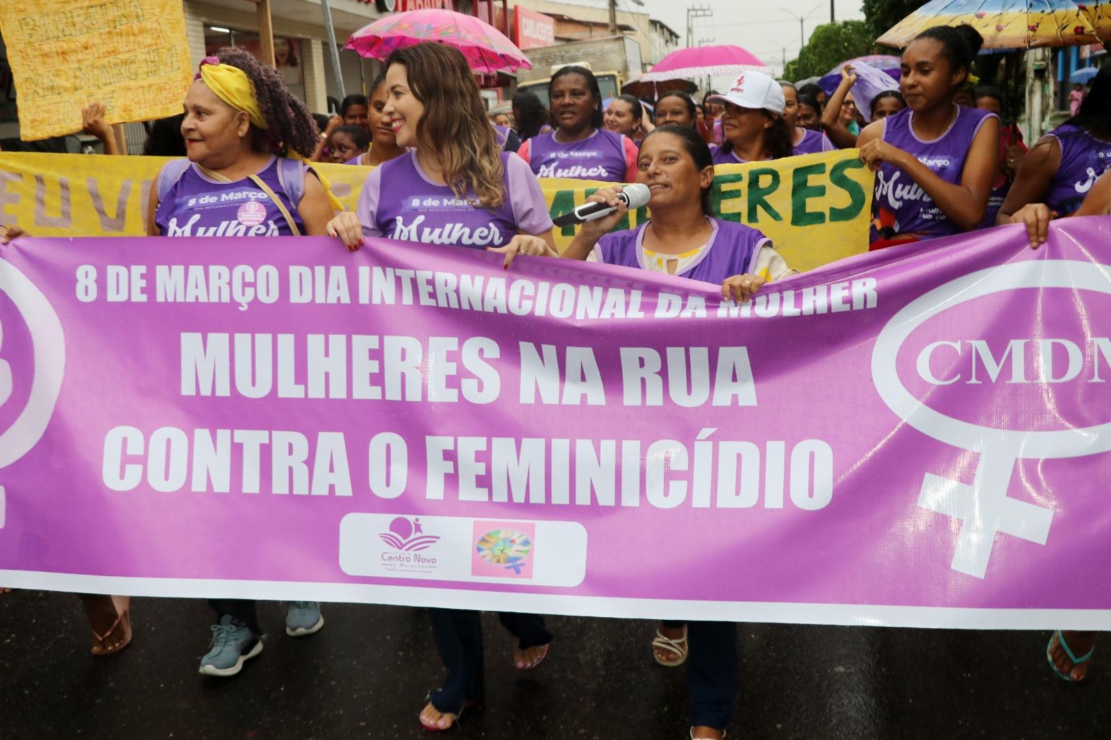Centro Novo promove evento comemorativo ao Dia Internacional da Mulher
