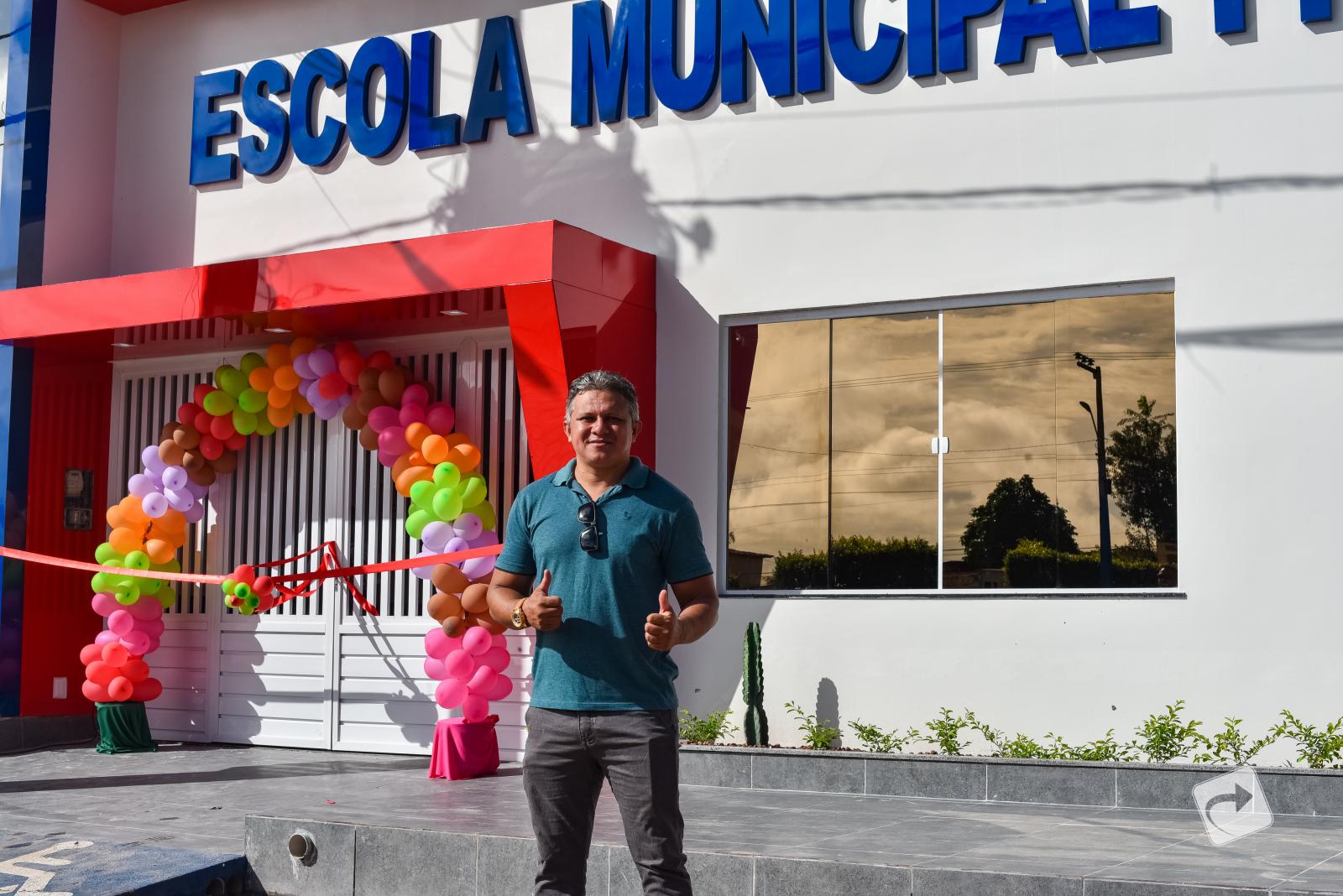 Prefeitura de Maracaçumé inaugura a primeira escola em tempo integral do município